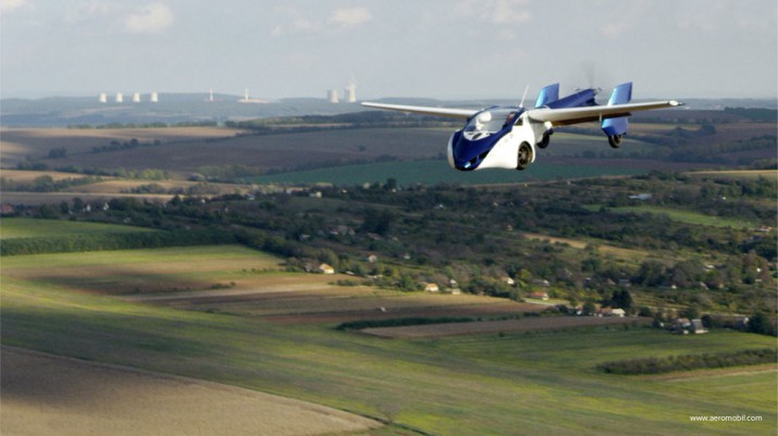 Европейцы смогут приобрести первый летающий автомобиль уже 20 апреля